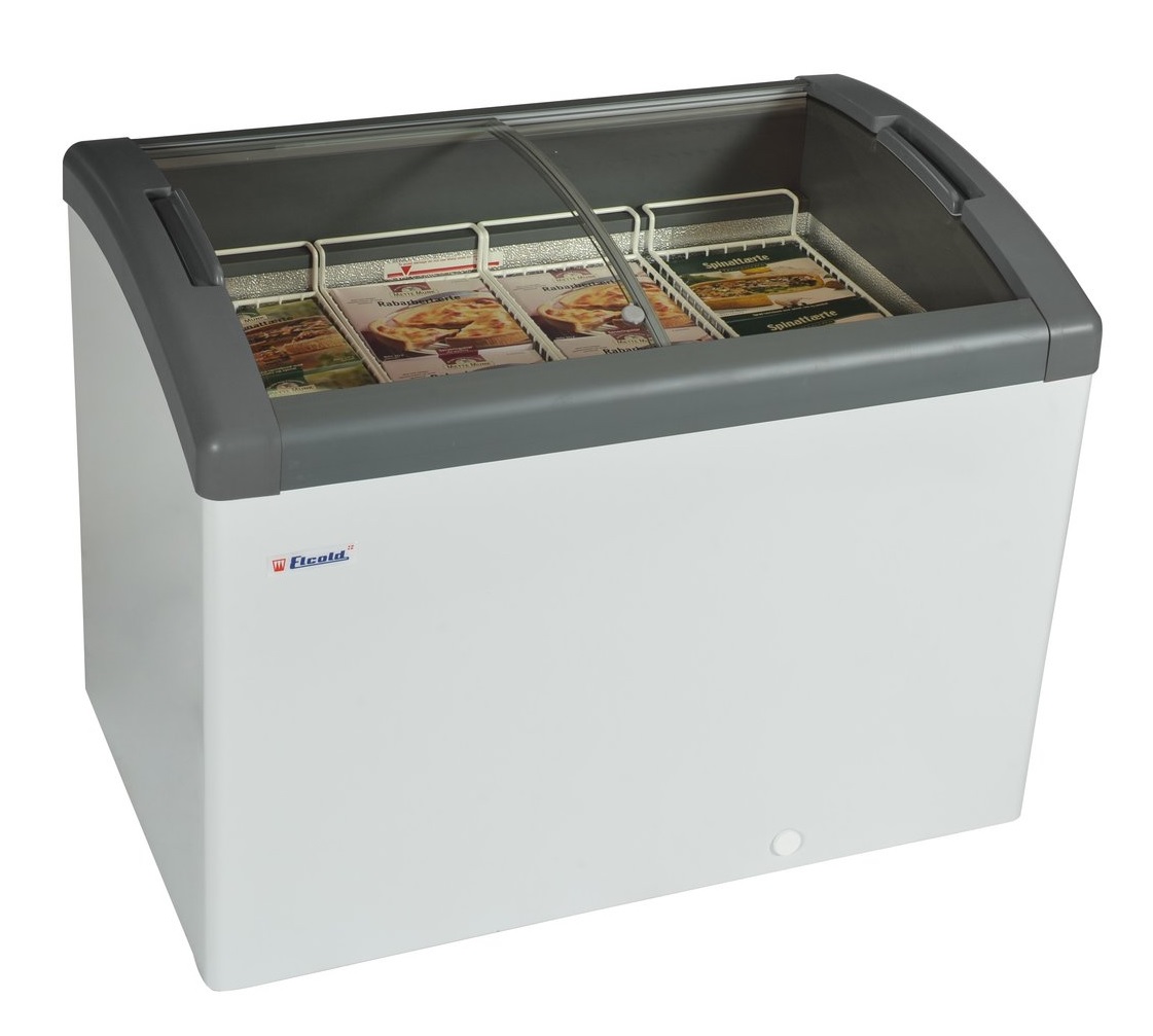  Mraznička posuvné víko, bílá 